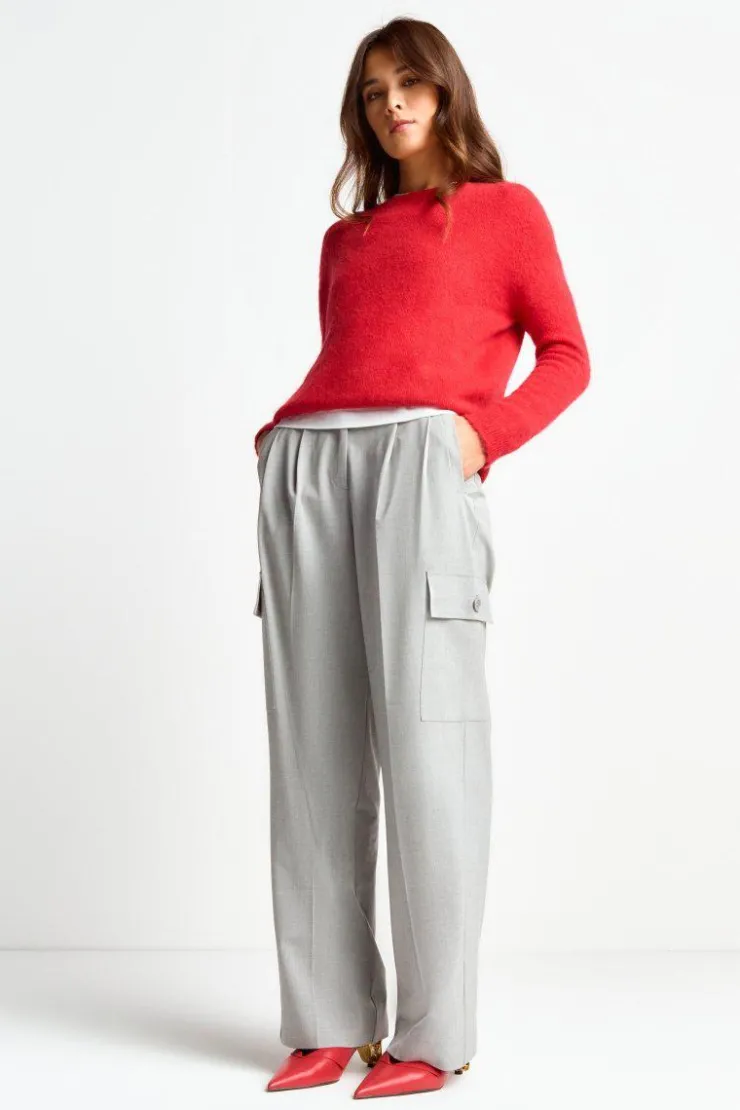 Rich & Royal Anzughose Mit Cargo-Details<Damen Weite Hosen|Business Hosen