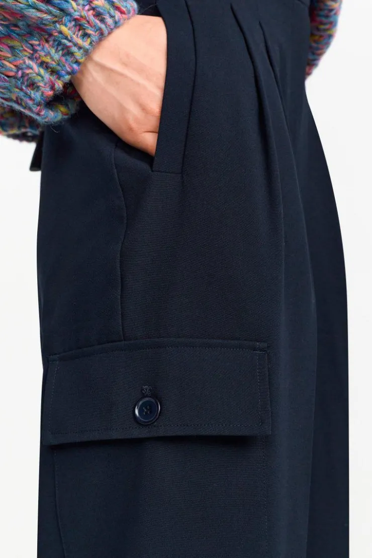 Rich & Royal Anzughose Mit Cargo-Details<Damen Weite Hosen|Business Hosen