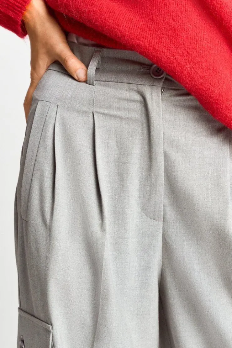 Rich & Royal Anzughose Mit Cargo-Details<Damen Weite Hosen|Business Hosen