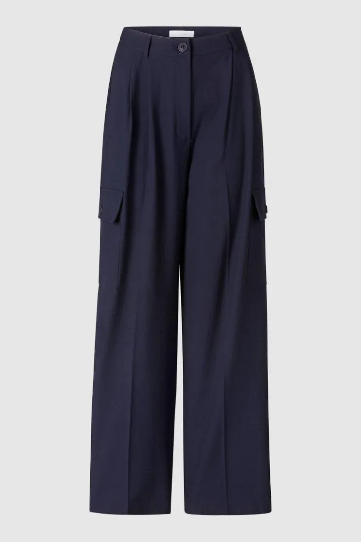 Rich & Royal Anzughose Mit Cargo-Details<Damen Weite Hosen|Business Hosen