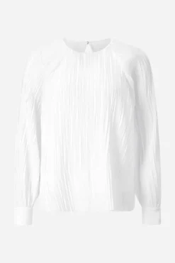 Rich & Royal Ausgestellte Plissee-Bluse<Damen Casual Blusen