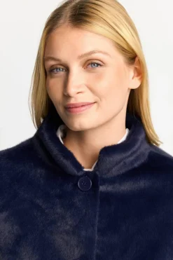 Rich & Royal Übergangsjacke Aus Fake Fur<Damen Felljacken