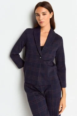 Rich & Royal Blazer Mit Karomuster<Damen Casual Blazer