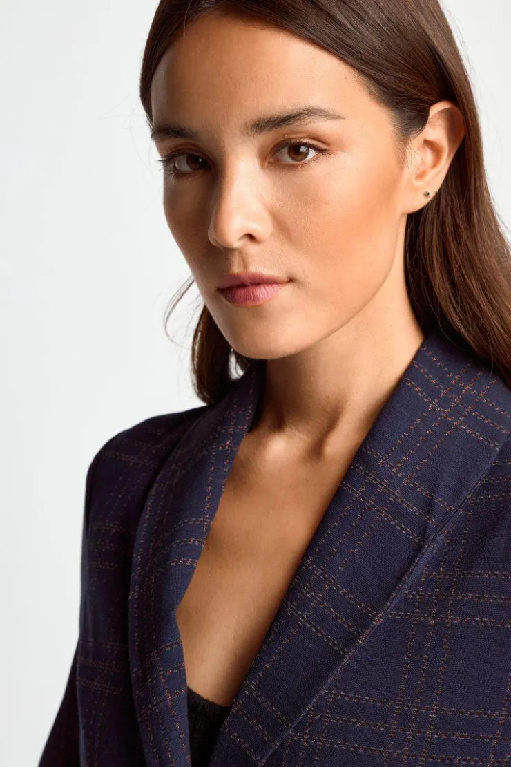 Rich & Royal Blazer Mit Karomuster<Damen Casual Blazer