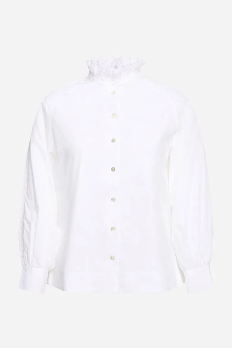 Rich & Royal Bluse Mit Rüschenkragen<Damen Casual Blusen