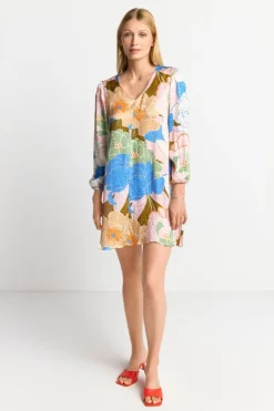 Rich & Royal Blusenkleid Mit Blumenprint<Damen Minikleider
