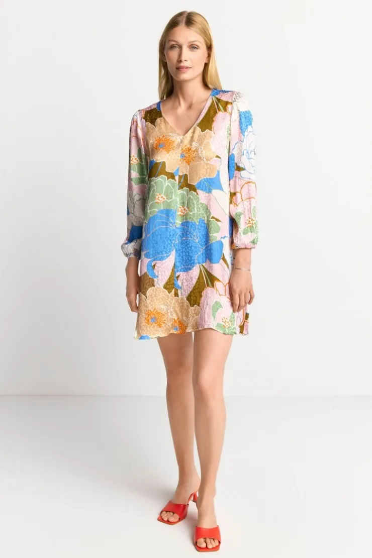 Rich & Royal Blusenkleid Mit Blumenprint<Damen Minikleider