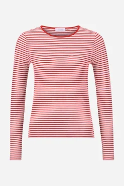 Rich & Royal Bodycon-Longsleeve Mit Streifen<Damen Longsleeves
