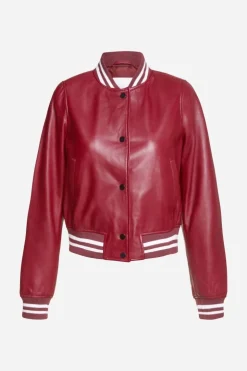 Rich & Royal Bomberjacke Aus Leder<Damen Übergangsjacken