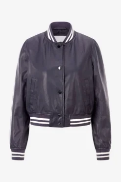 Rich & Royal Bomberjacke Aus Leder<Damen Übergangsjacken