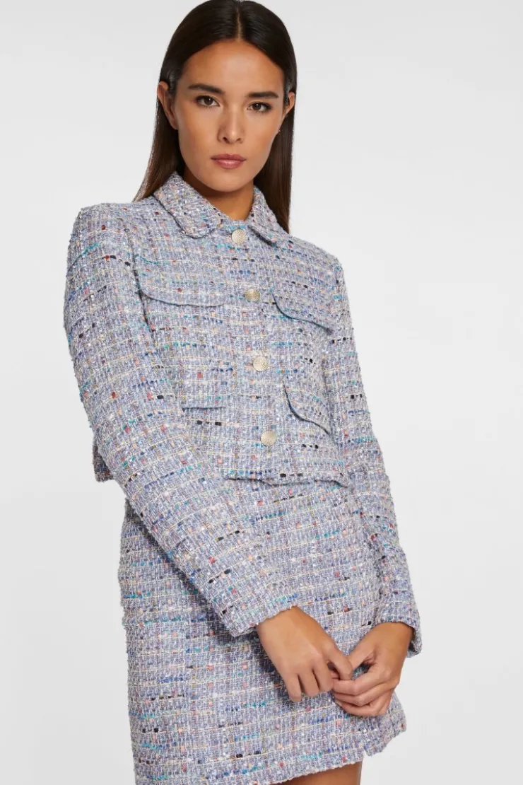 Rich & Royal Bouclé-Jacke<Damen Übergangsjacken|Bouclé-Jacken