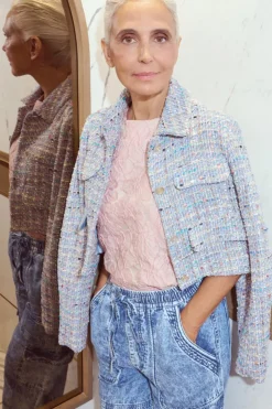Rich & Royal Bouclé-Jacke<Damen Übergangsjacken|Bouclé-Jacken