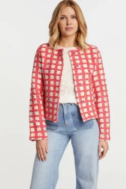 Rich & Royal Bouclé-Jacke<Damen Übergangsjacken|Bouclé-Jacken