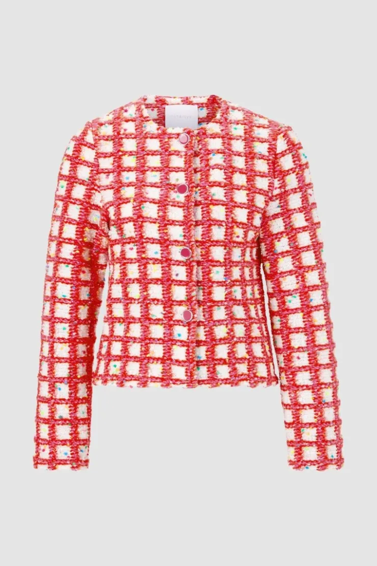 Rich & Royal Bouclé-Jacke<Damen Übergangsjacken|Bouclé-Jacken