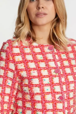 Rich & Royal Bouclé-Jacke<Damen Übergangsjacken|Bouclé-Jacken