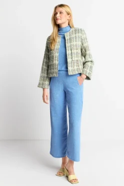 Rich & Royal Bouclé-Jacke Mit Rundhalsausschnitt<Damen Übergangsjacken|Bouclé-Jacken
