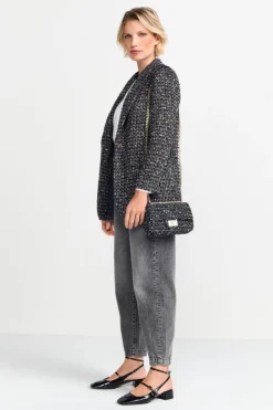 Rich & Royal Bouclé-Tasche Mit Goldkette<Damen Accessoires