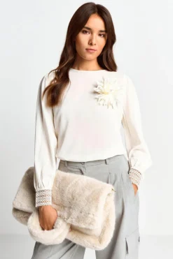 Rich & Royal Brosche Mit Blütenblättern<Damen Accessoires