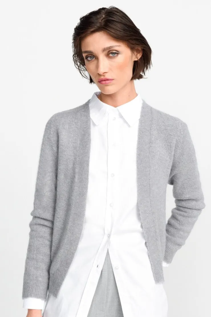 Rich & Royal Cardigan In Softem Wollmix<Damen Cardigans