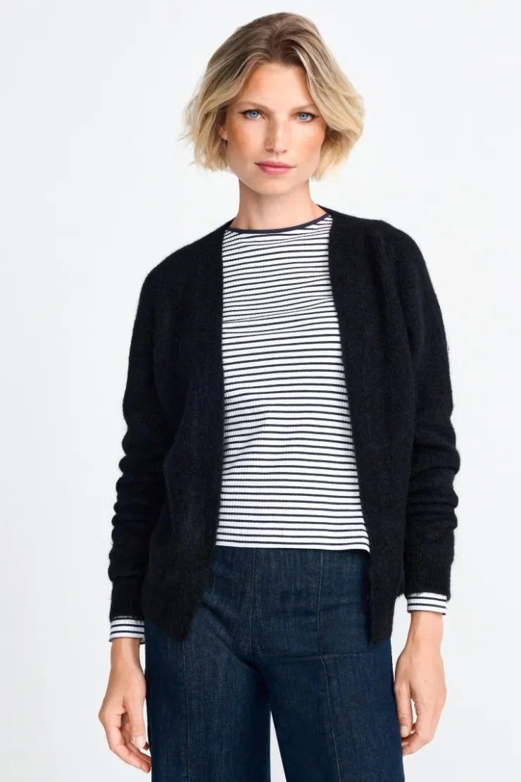 Rich & Royal Cardigan In Softem Wollmix<Damen Cardigans