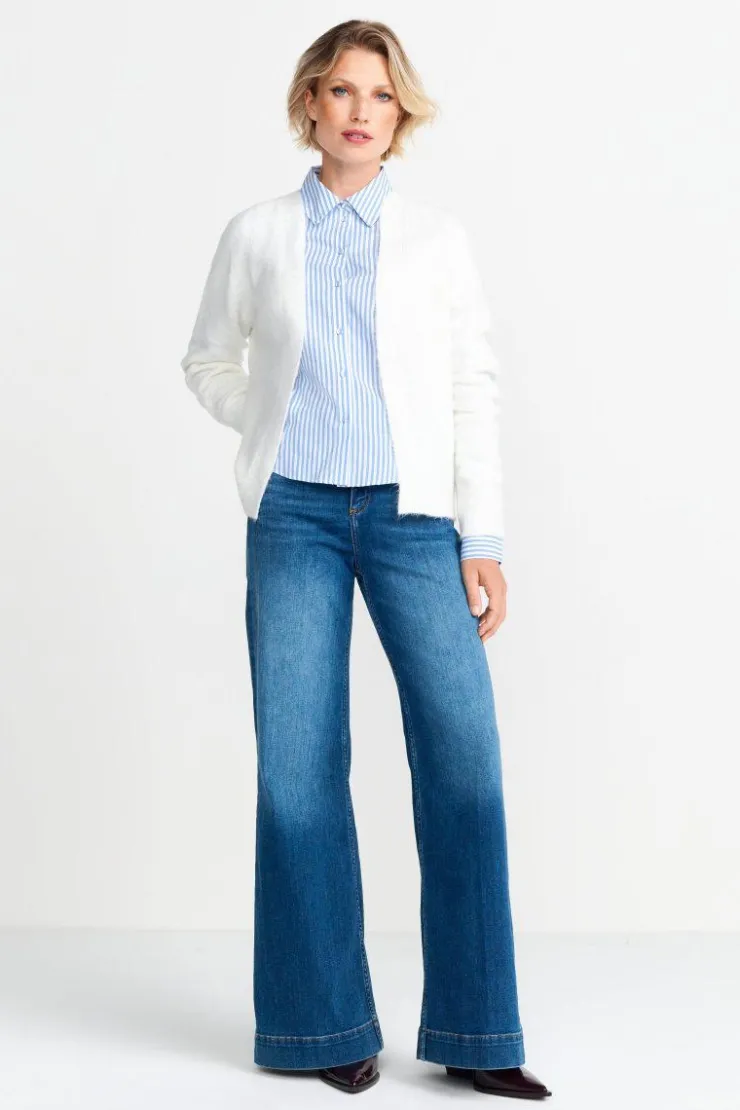 Rich & Royal Cardigan In Softem Wollmix<Damen Cardigans