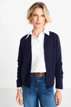 Rich & Royal Cardigan In Softem Wollmix<Damen Cardigans