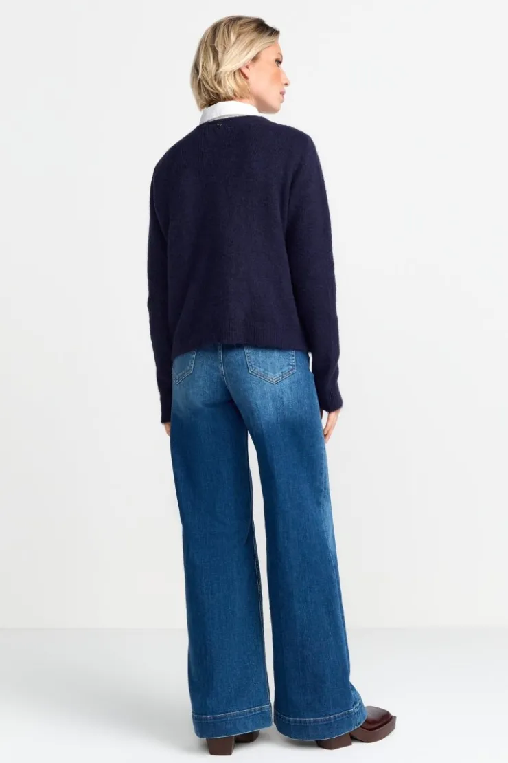 Rich & Royal Cardigan In Softem Wollmix<Damen Cardigans