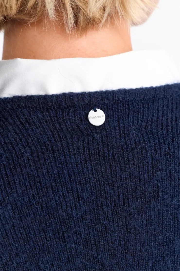 Rich & Royal Cardigan In Softem Wollmix<Damen Cardigans