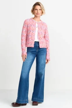 Rich & Royal Cardigan In Zartem Pink<Damen Cardigans