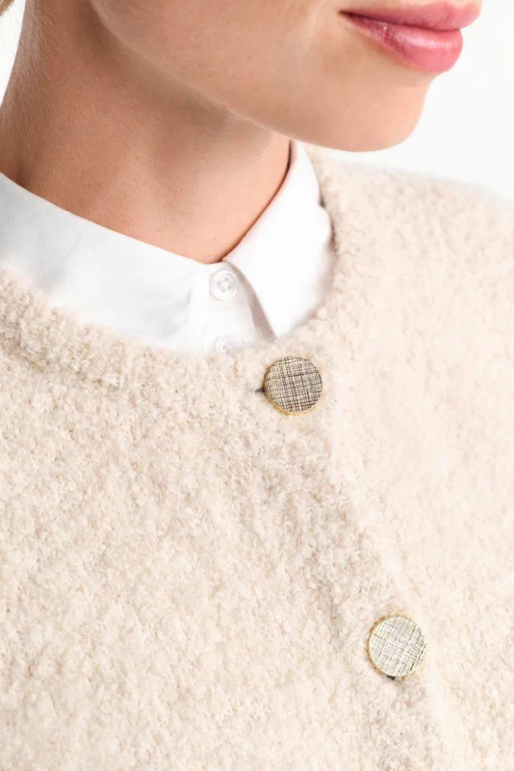 Rich & Royal Cardigan Mit Goldfarbenen Knöpfen<Damen Cardigans