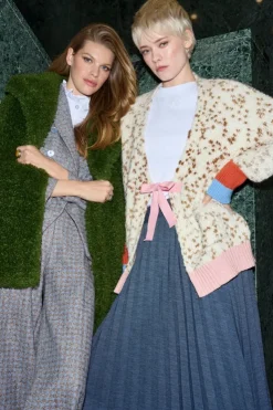 Rich & Royal Cardigan Mit Kontrastbündchen Und Schleife<Damen Cardigans