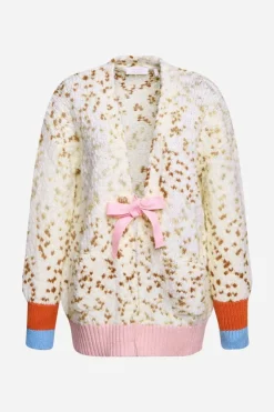 Rich & Royal Cardigan Mit Kontrastbündchen Und Schleife<Damen Cardigans