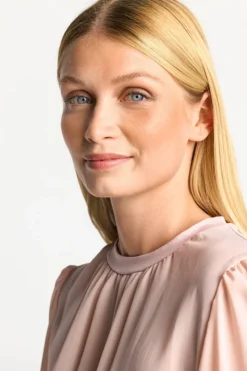 Rich & Royal Chiffonbluse Mit Rundhalsausschnitt<Damen Casual Blusen