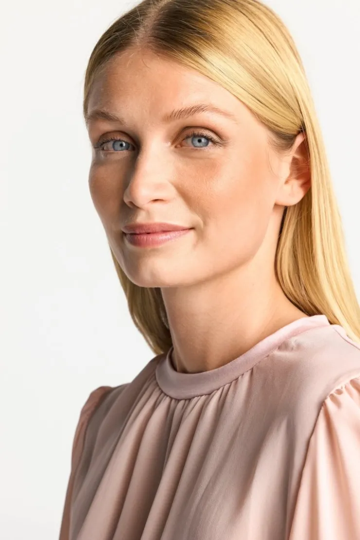 Rich & Royal Chiffonbluse Mit Rundhalsausschnitt<Damen Casual Blusen