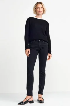 Rich & Royal Denim In Satin-Stretch<Damen Skinny