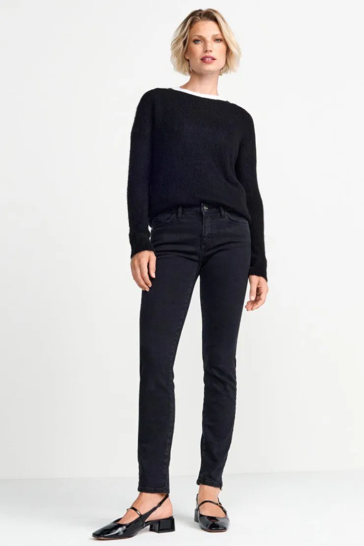 Rich & Royal Denim In Satin-Stretch<Damen Skinny