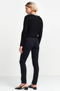 Rich & Royal Denim In Satin-Stretch<Damen Skinny