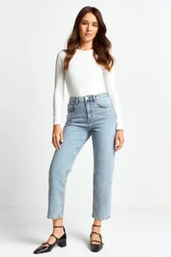 Rich & Royal Denim Mit Strassdetails<Damen Vintage Straight
