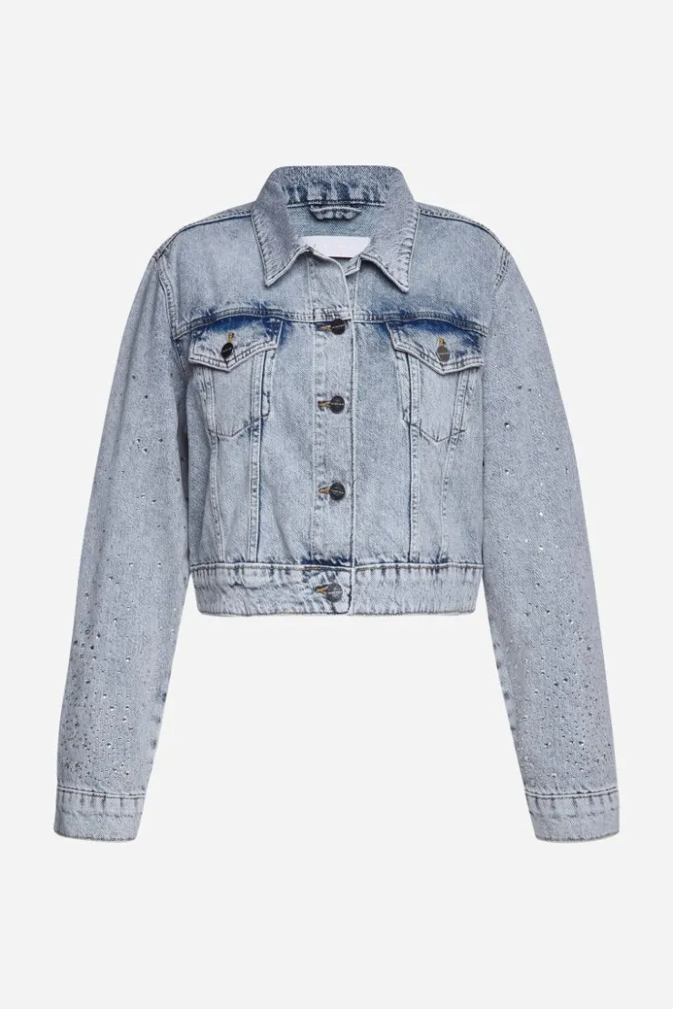 Rich & Royal Denim-Jacke Mit Strassdetails<Damen Übergangsjacken