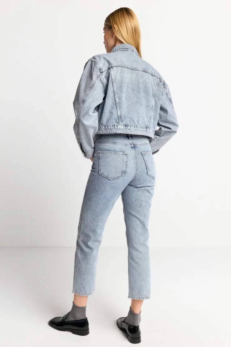 Rich & Royal Denim-Jacke Mit Strassdetails<Damen Übergangsjacken
