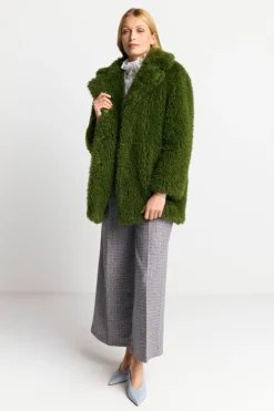 Rich & Royal Fake Fur Mantel<Damen Felljacken