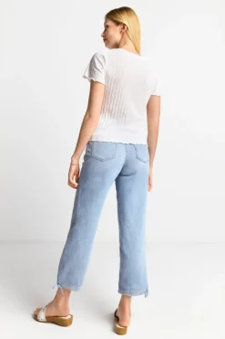 Rich & Royal Figurbetontes Rib-Shirt<Damen T-Shirts