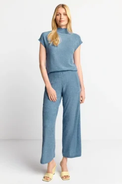 Rich & Royal Figurbetontes Top In Crinkle-Optik<Damen T-Shirts