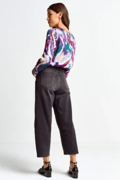 Rich & Royal Fließende Schlupfbluse<Damen Casual Blusen