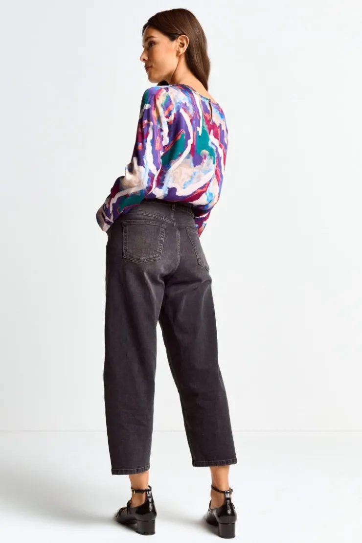 Rich & Royal Fließende Schlupfbluse<Damen Casual Blusen