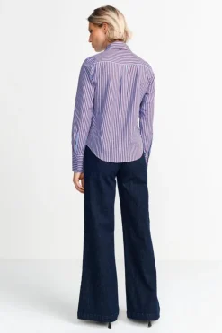 Rich & Royal Gestreifte Hemdbluse<Damen Business Blusen