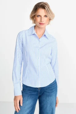 Rich & Royal Gestreifte Hemdbluse<Damen Business Blusen