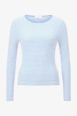 Rich & Royal Gestreiftes Rib-Longsleeve<Damen Longsleeves