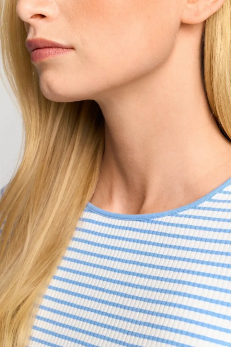 Rich & Royal Gestreiftes Rib-Longsleeve<Damen Longsleeves