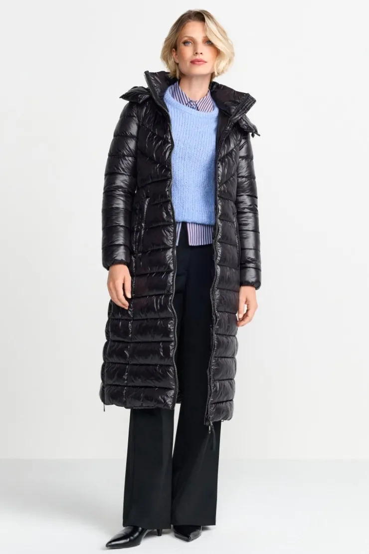Rich & Royal Glänzender Steppmantel<Damen Steppjacken|Mäntel